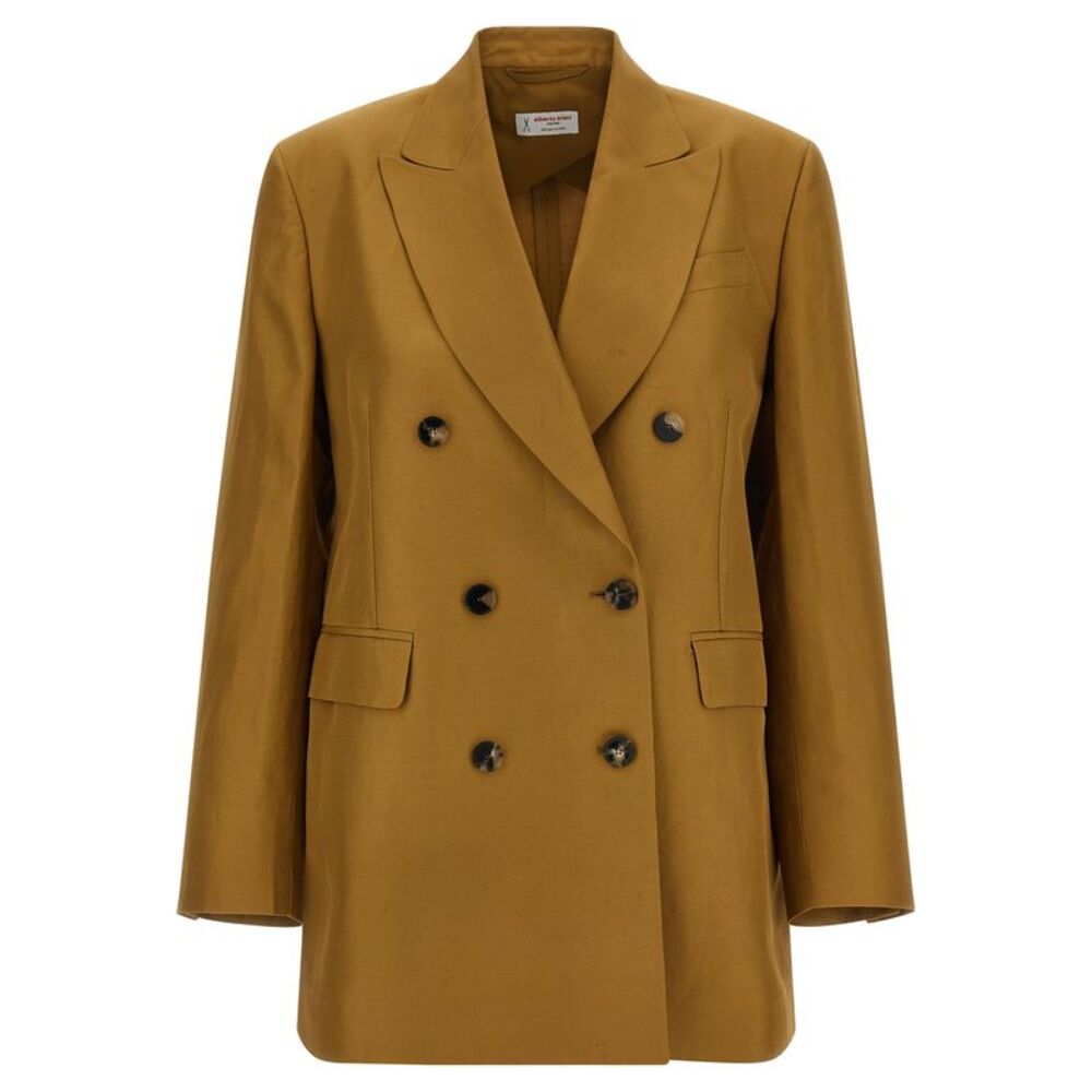Alberto Biani Women Linen Viscose Blazer